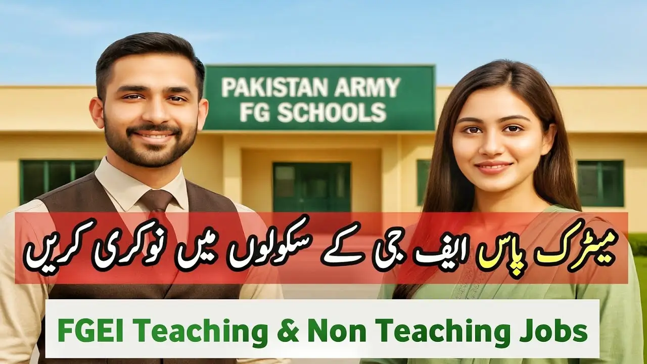 You are currently viewing Federal Government Educational Institutions (Cantonments & Garrisons) Jobs 2025