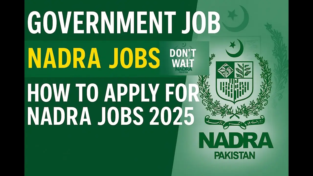 You are currently viewing NADRA Jobs 2025 – Apply for Deputy Assistant Director & More
