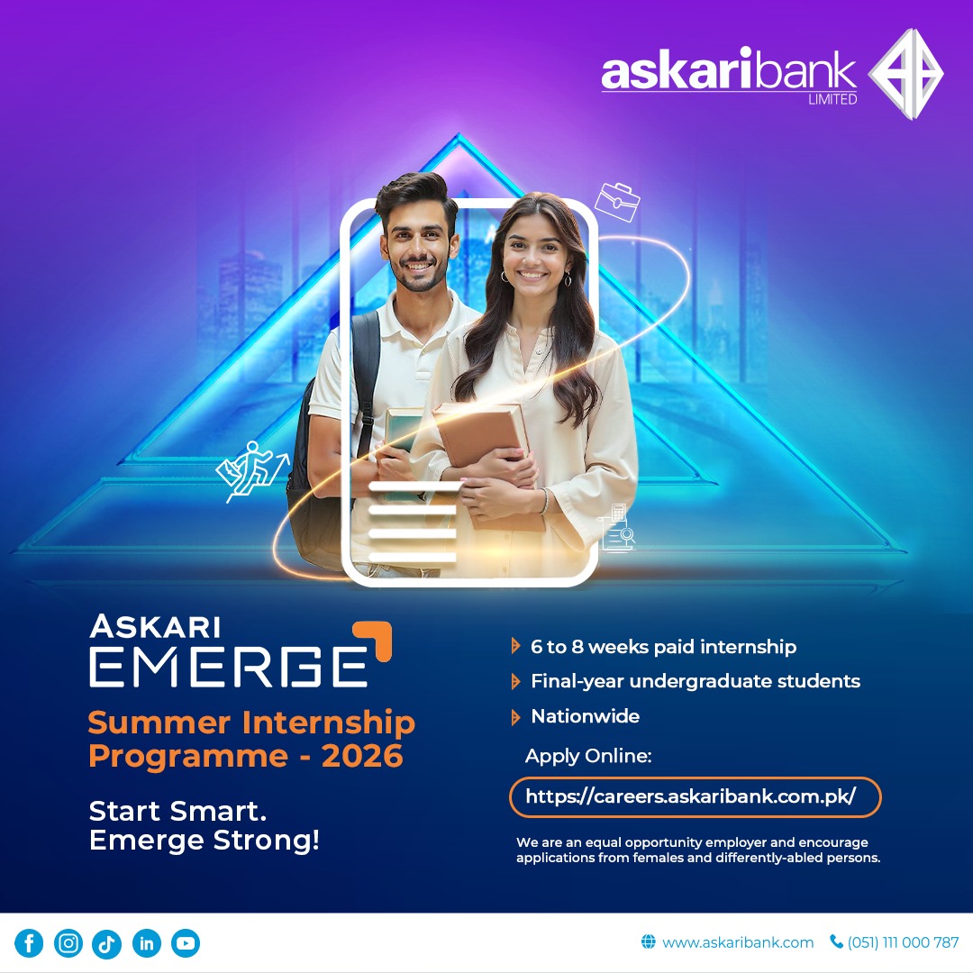 Askari Bank Internship 2026