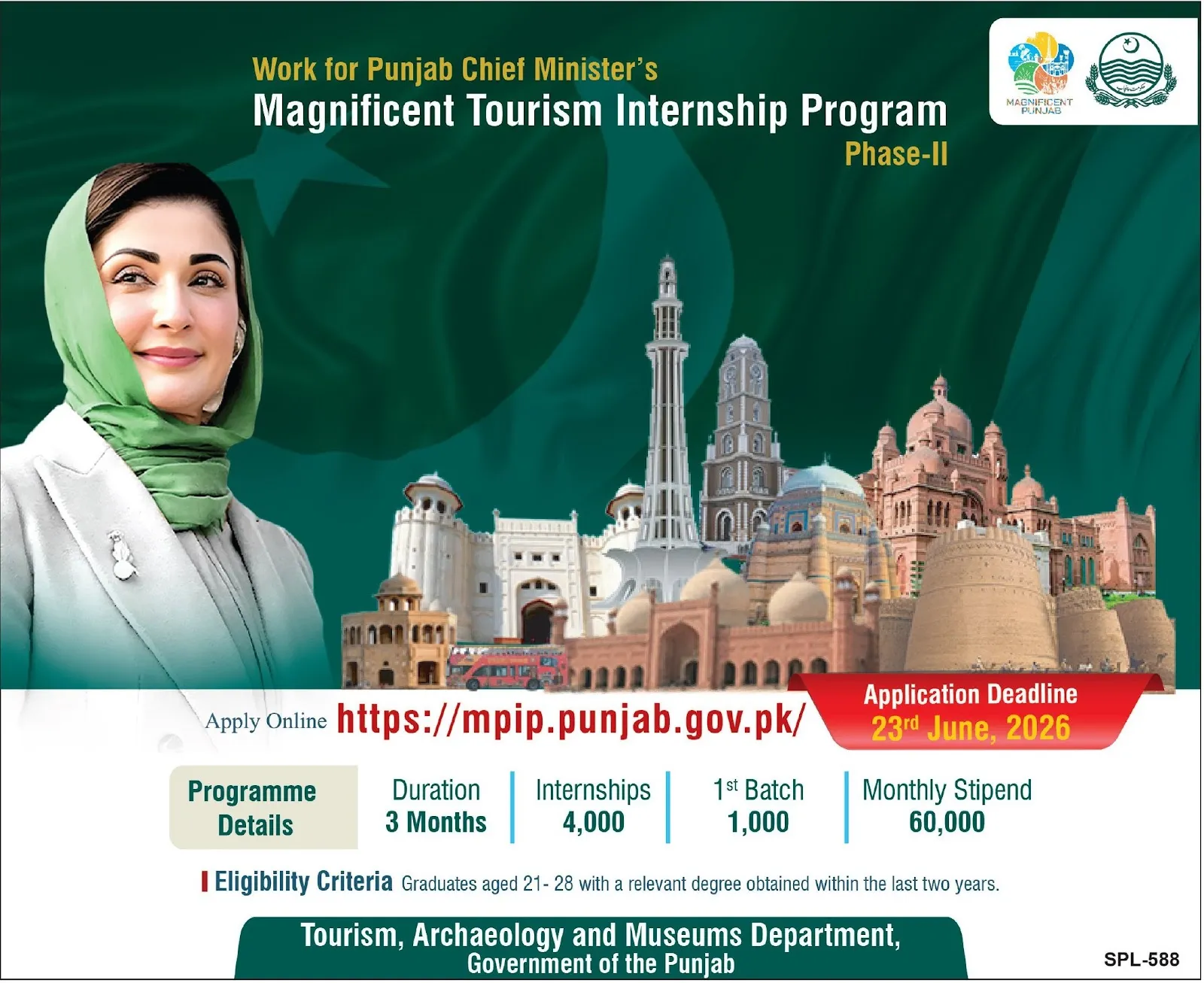 Punjab Tourism Internship Program 2026